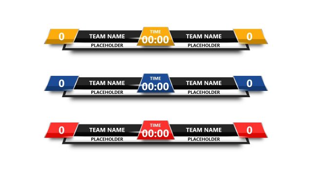 Game Scorecard PowerPoint Template