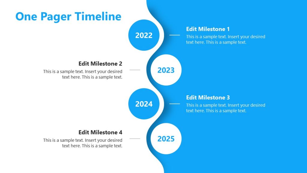 how to make timeline presentation