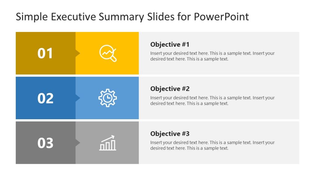 executive summary for a presentation