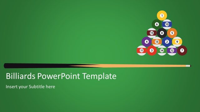 Billiards PowerPoint Template