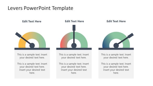 Levers Slide Template for PowerPoint