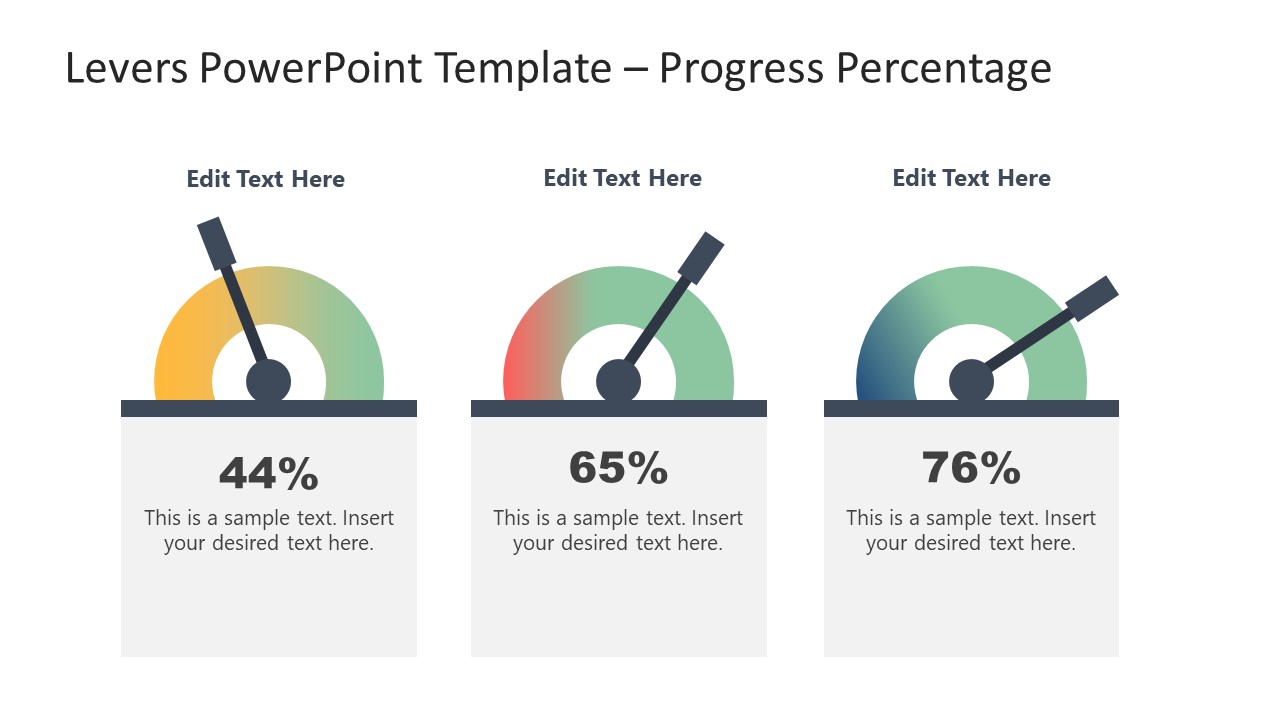 Levers Slide Template For PowerPoint SlideModel