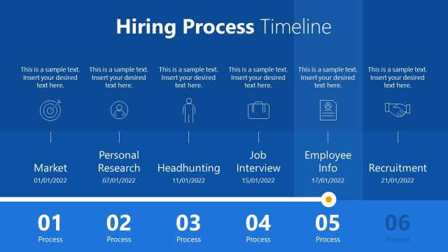 Hiring Process Timeline Employee Information Template