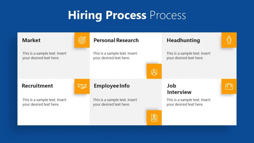 PowerPoint Recruitment Presentation 6 Stages 