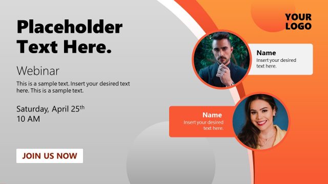 Webinar Invitation Cover Template