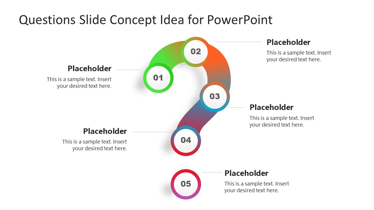 Mẫu PowerPoint khái niệm trang slide câu hỏi giúp bạn trang trí bài thuyết trình của mình một cách thông minh và chuyên nghiệp. Bạn có thể sử dụng nó để hiển thị các câu hỏi, thảo luận hay cédé thông tin cần trả lời, tạo ra sự tương tác và thu hút khán giả.