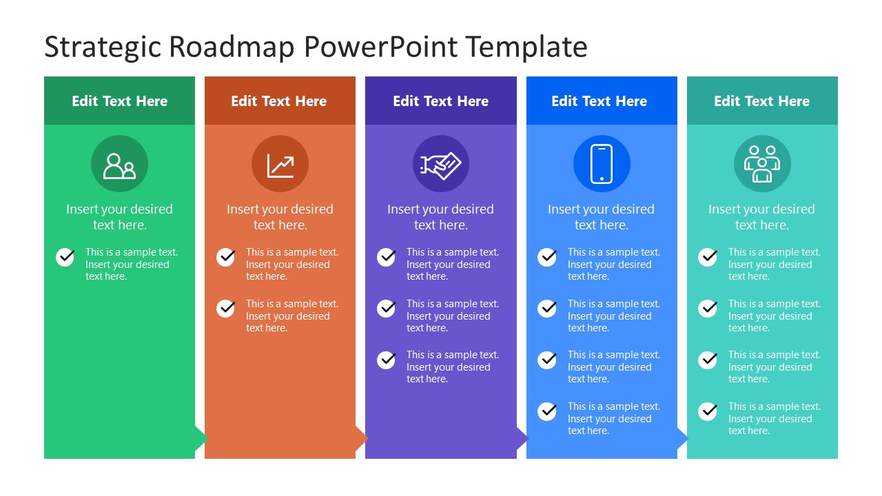 Strategic Roadmap PowerPoint Template - SlideModel