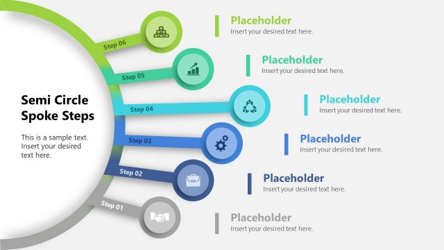 PPT Semi Circle Diagram for Presentations