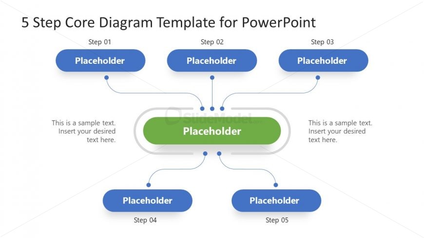 5 Step Flow-Chart Template PowerPoint