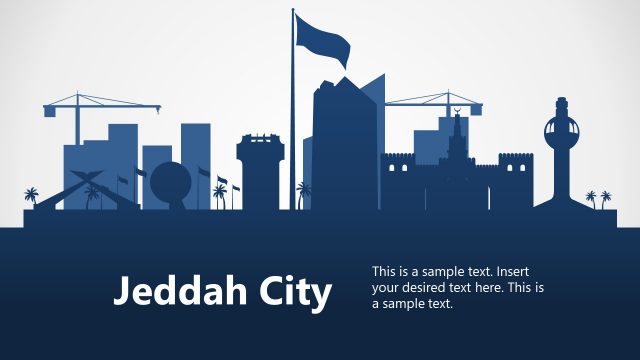 Cityscape PowerPoint Template Jeddah