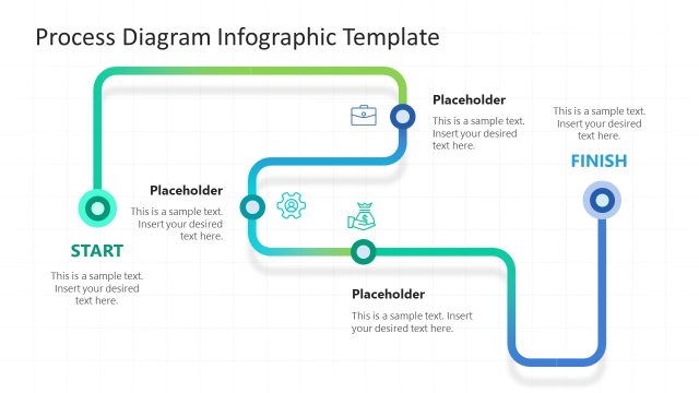 Infographic Process Diagram PowerPoint Template
