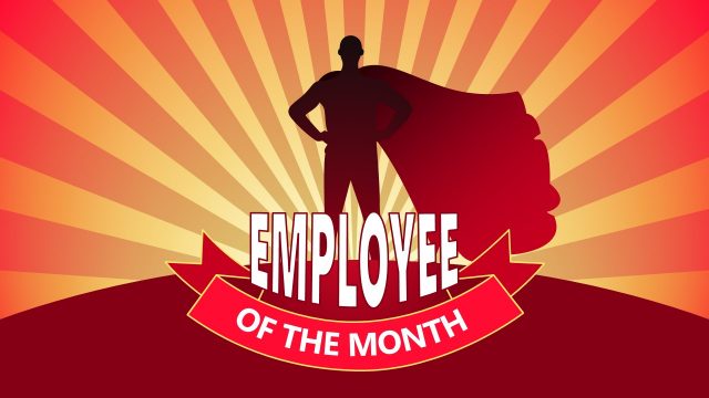 Employee of the Month Infographic Design for PowerPoint