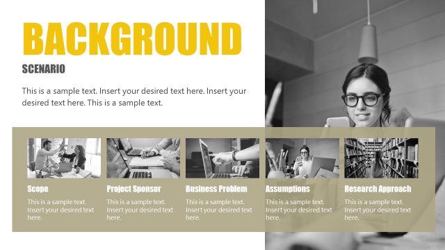 Background Scenario Slide