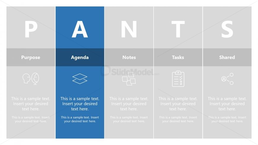 Agenda Slide for PANTS Meeting Framework