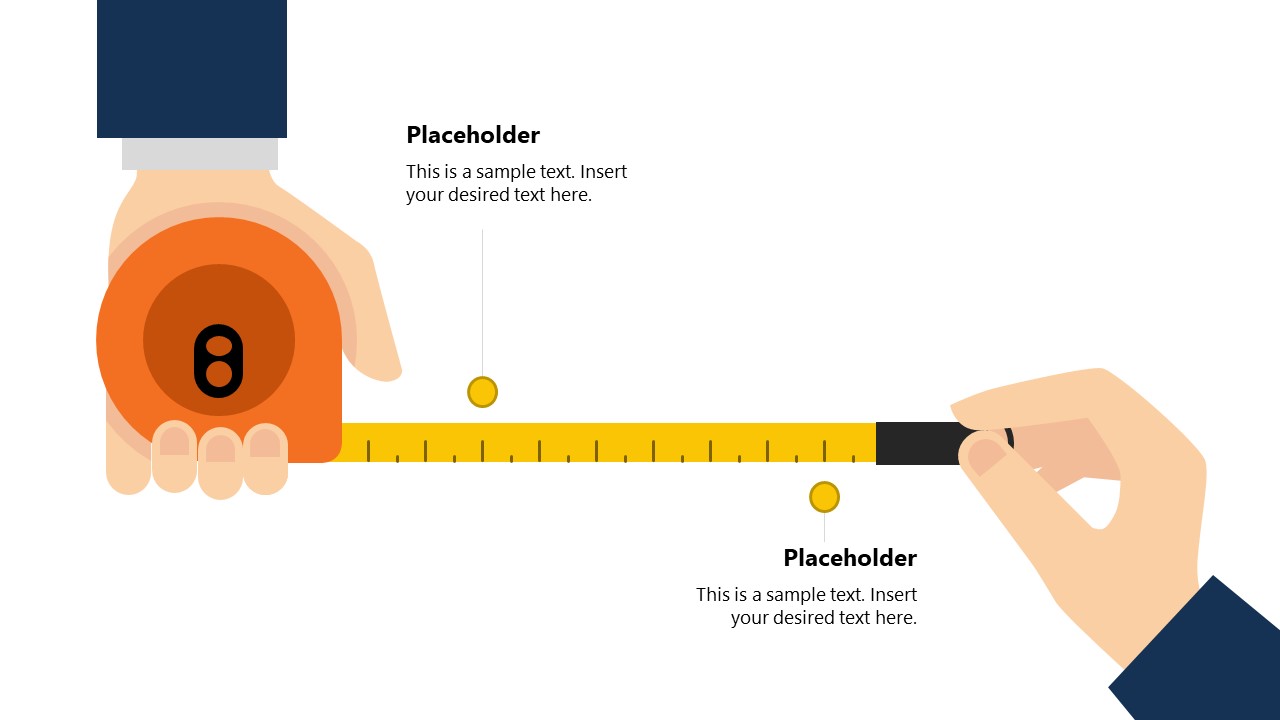 Scale With Tape Measure  Great PowerPoint ClipArt for Presentations 