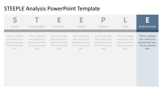 STEEPLE Analysis Template