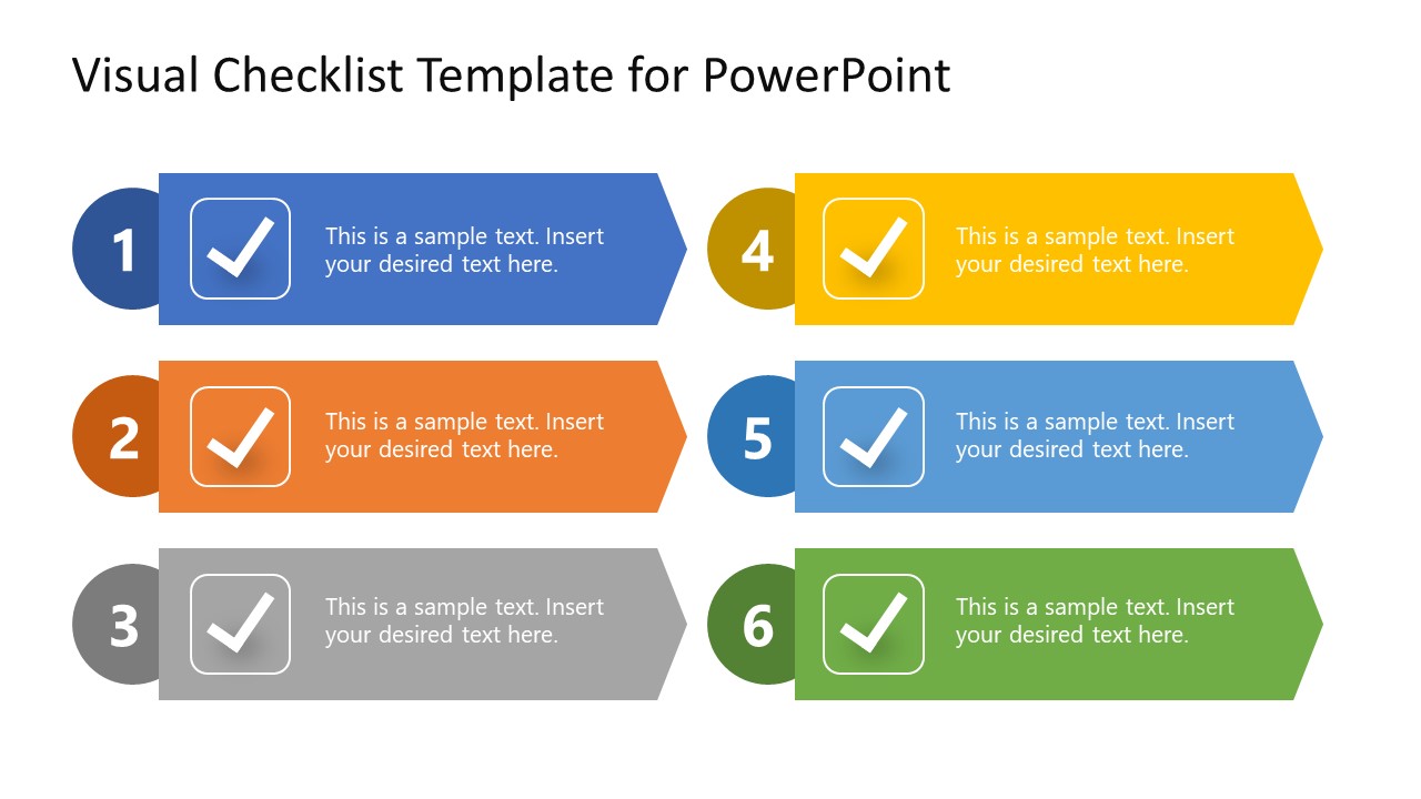 How To Make A Checklist In Powerpoint - Calendar Printable Templates