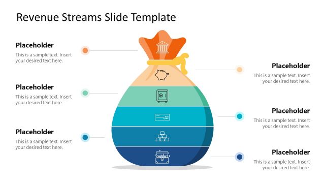 Revenue Streams Diagram PowerPoint Template