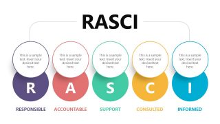 Editable PowerPoint Circular Diagrams for RASCI Model