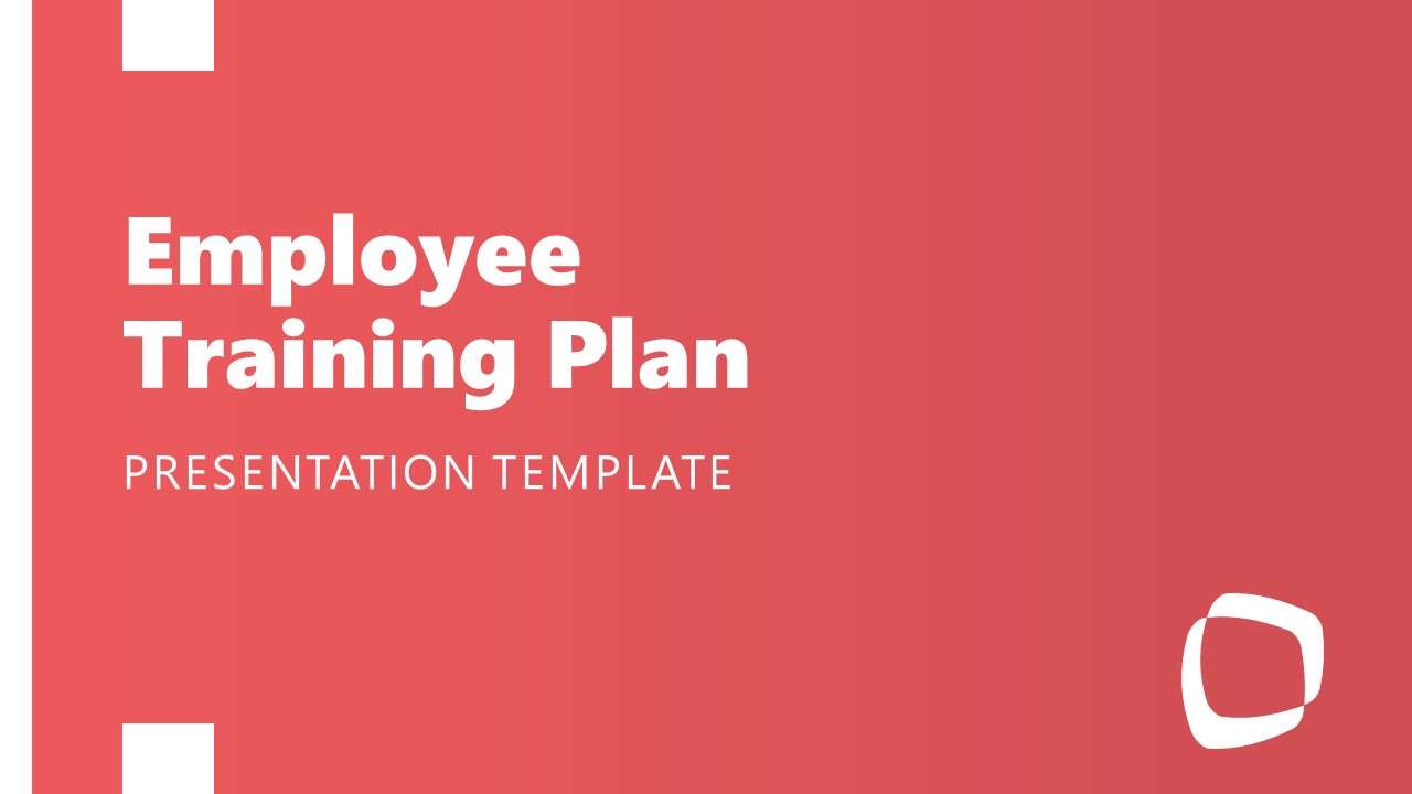 Employee Training Plan PowerPoint Template SlideModel