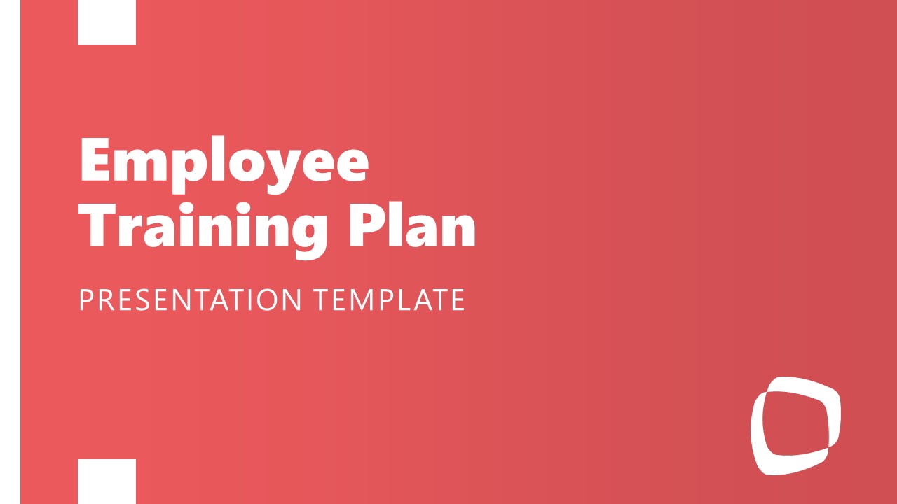 Training Plan Template  4+ Slides Designed for Employees & Employers