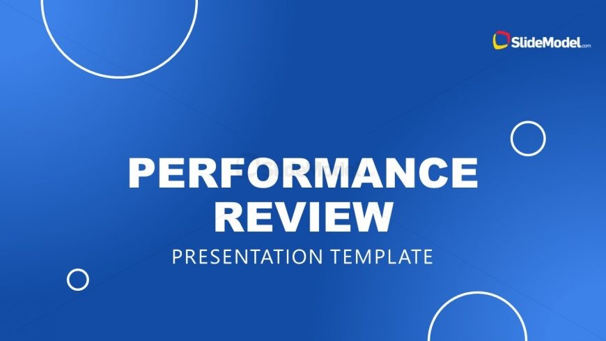 Performance Review Slide Deck Cover Template Slide