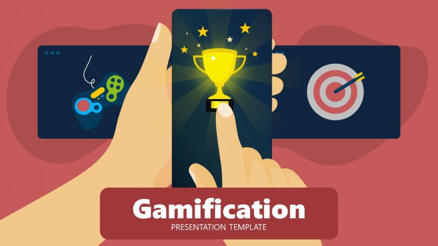 Editable Cover Slide for Gamification Template