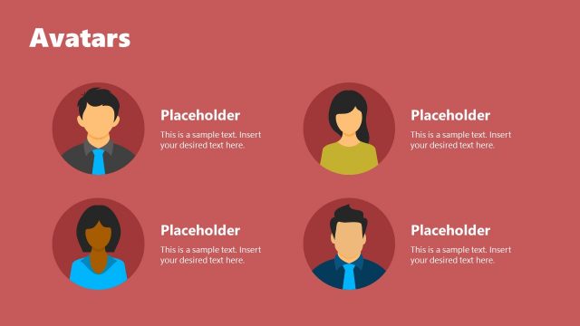 Avatar Editable Slide Design