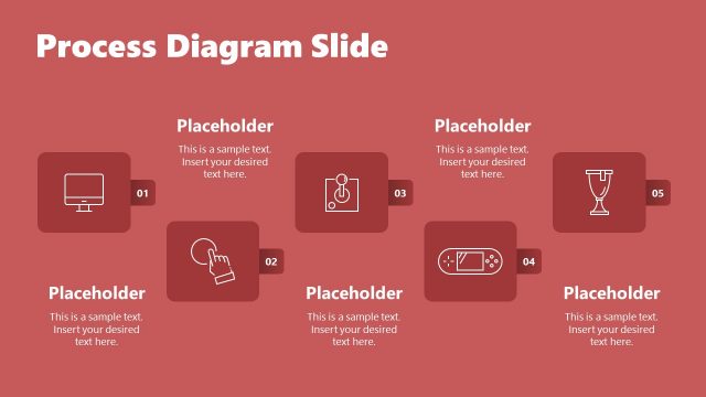 Roadmap Diagram with Symbols