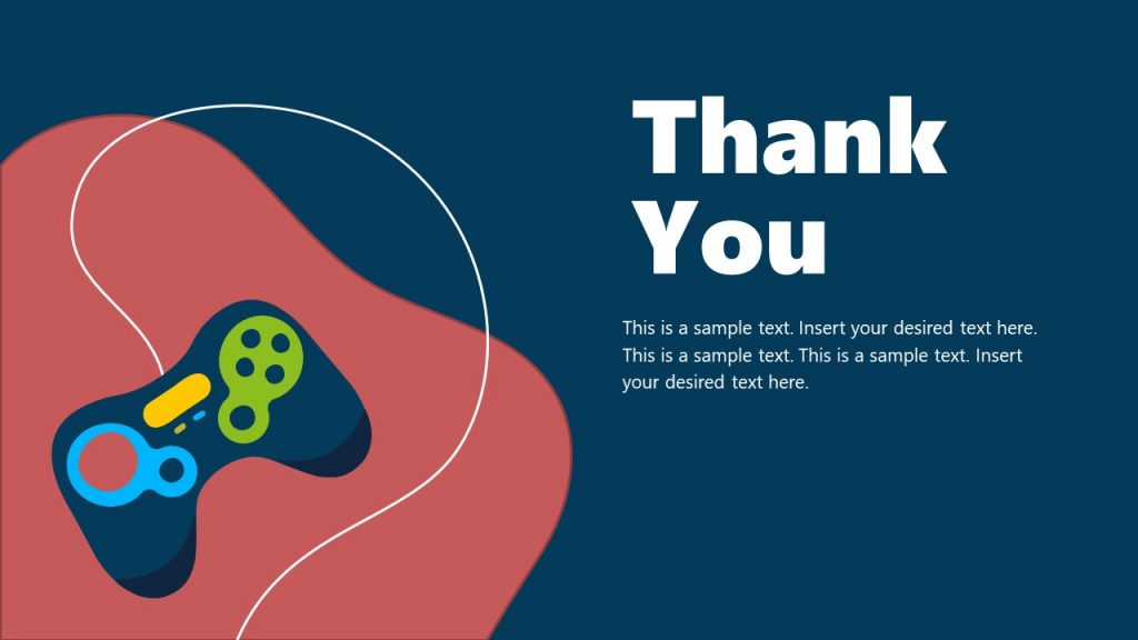 Ending Slide for Gamification PowerPoint Template SlideModel Ending Slide for Gamification PowerPoint Template SlideModel