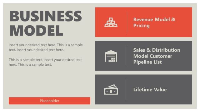 Business Model PowerPoint Slide Template