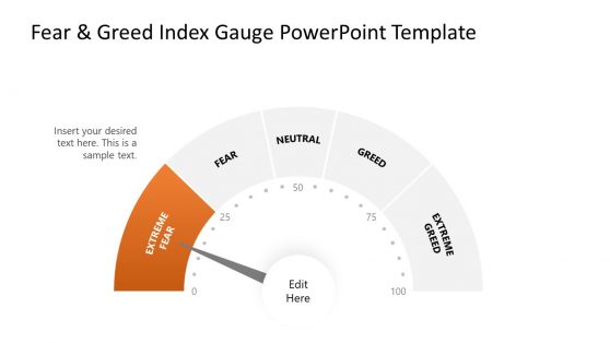 Template Slide for Fear and Greed Index