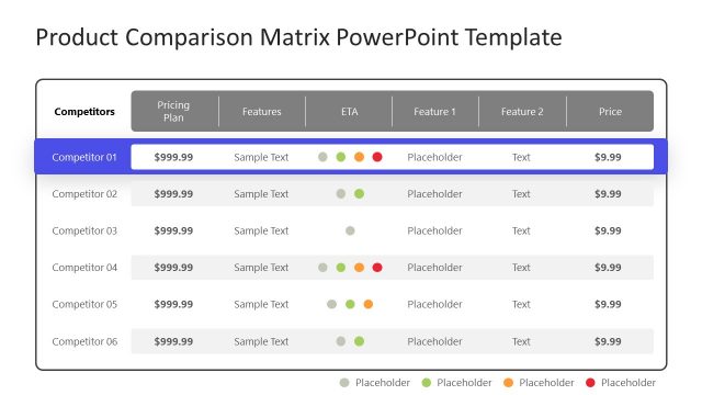 Pricing Powerpoint Templates