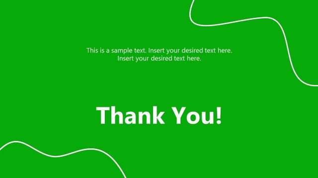 Thank You Slide – Resume PPT Design