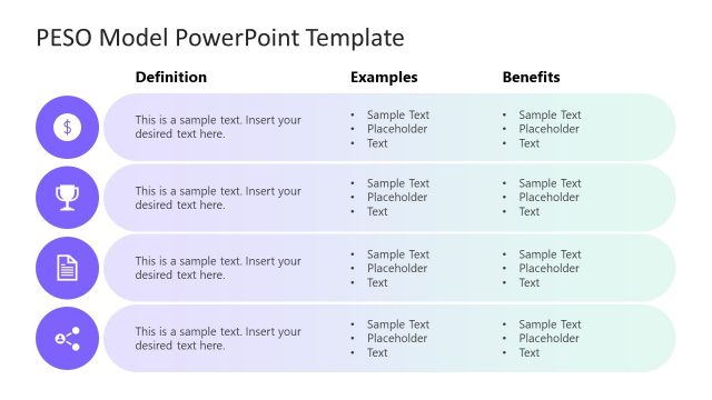 Presentation Slide for PESO Model