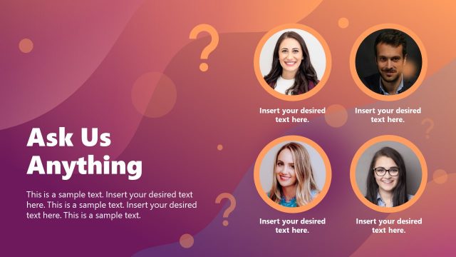 Ask Us Anything Presentation Template