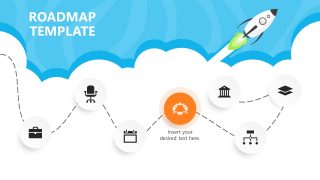 PowerPoint Modern Roadmap Template