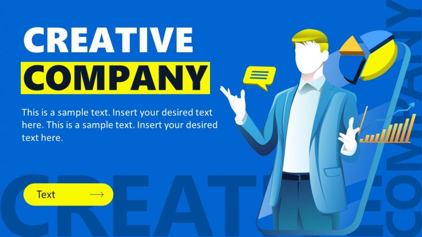 PPT Title Slide for Company Creative Slide