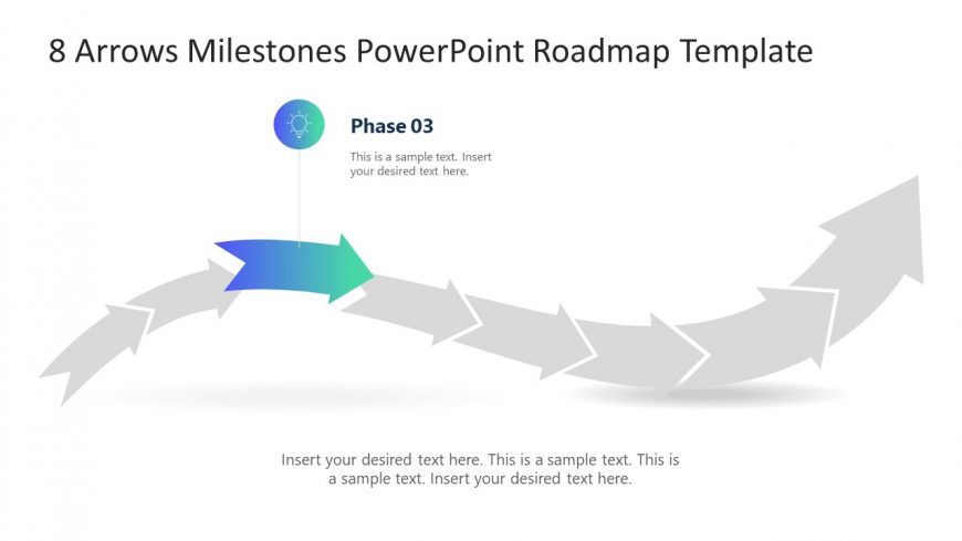 8 Arrows Milestones Roadmap Template - Phase 3