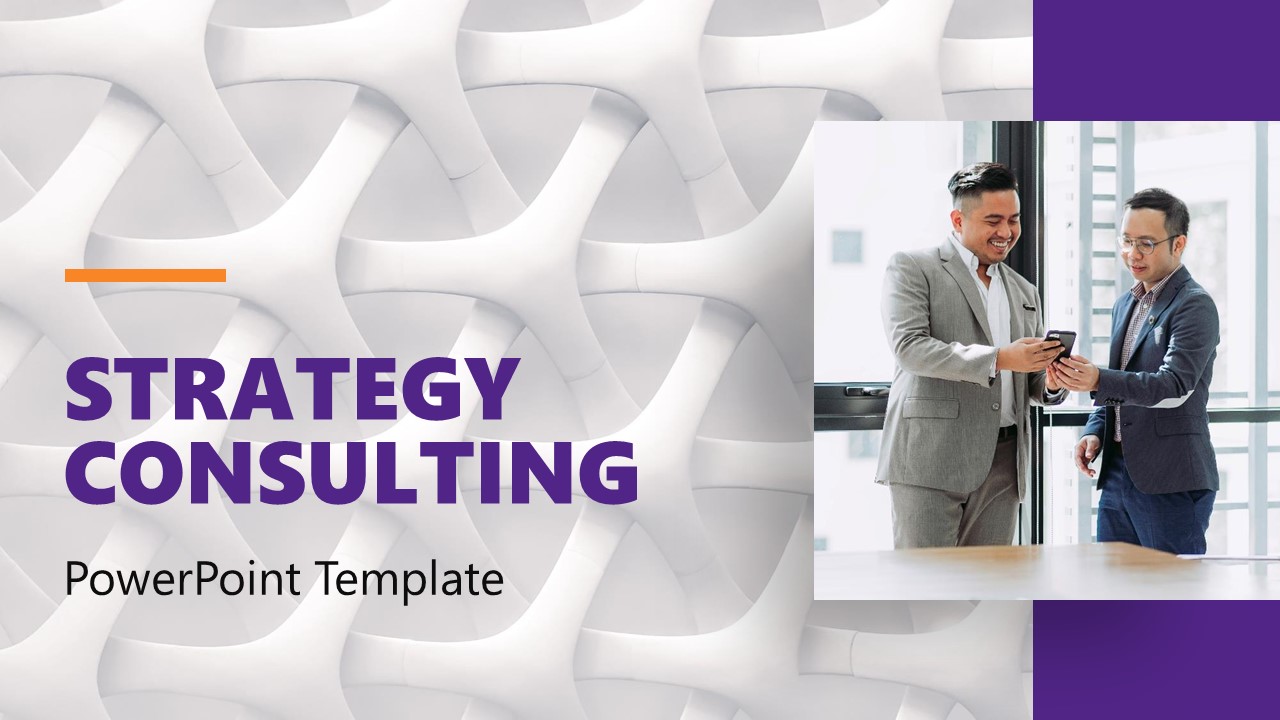 Title Slide for Strategy Consulting Template