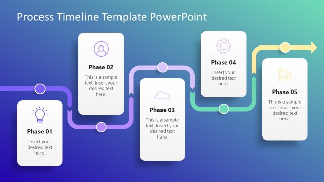Process Timeline PowerPoint Template