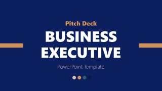 Editable Ending Slide for Business Executive Pitch Deck