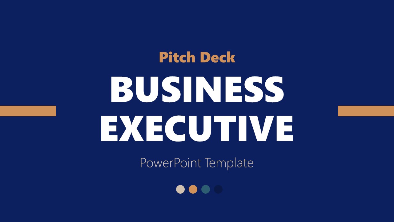 Editable Ending Slide for Business Executive Pitch Deck