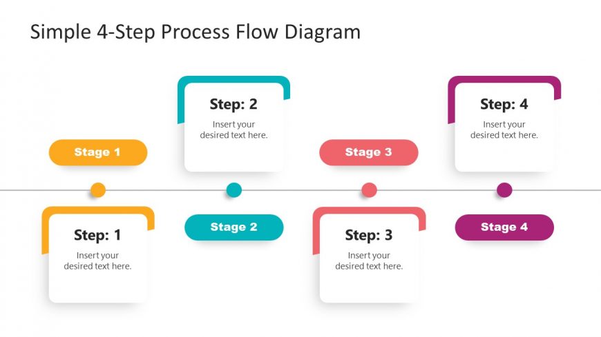 Editable Infographic PPT Process Diagram