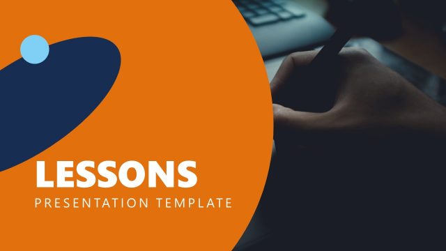Lessons PowerPoint Template