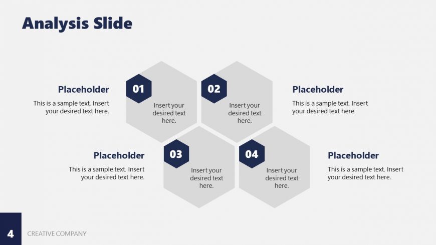 Analysis Slide Infographic Diamond Design - SlideModel