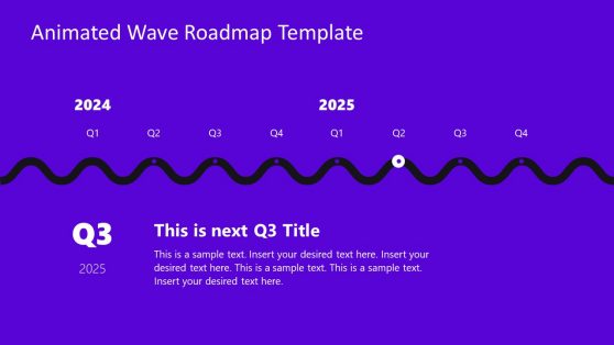 Professional Wave Diagram for PowerPoint - SlideModel