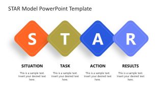 Editable STAR Diagram for PowerPoint
