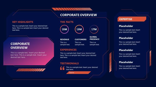 Technology Company Capabilities PowerPoint Template