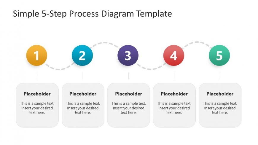 Template Process Diagram for PPT Presentation